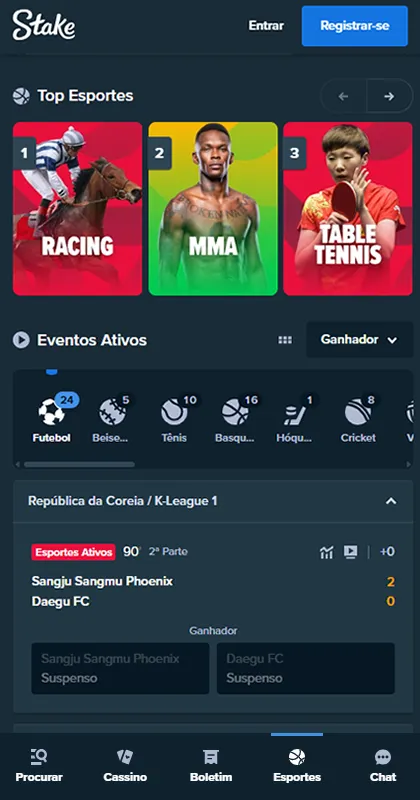 Stake Móvel