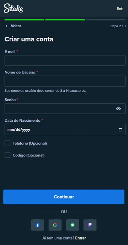 Stake Registro